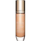 Clarins Skin Illusion Longwear Full Coverage Foundation|Luminous Matte Finish|24H Hold and 24H Hydration|Natural Looking|Transfer, Sweat and Smudge Proof| Contains Hyaluronic Acid|1 Fl Oz