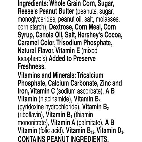 REESE’S PUFFS BREAKFAST CEREAL, CHOCOLATEY PEANUT BUTTER CEREAL, 11.5 OZ