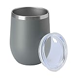 HASLE OUTFITTERS 12oz Wine Tumbler with Lid