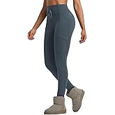 baleaf Women's Fleece Lined Thermal Leggings High Waisted Warm Winter Running Hiking Pants with Pockets Water Resistant