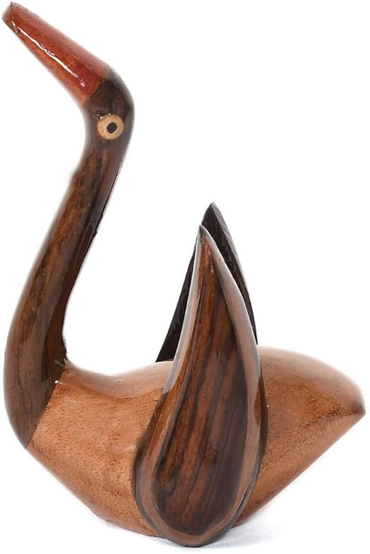 Amazon Com Truesellershop Handmade Bird Miniature Wooden Duck