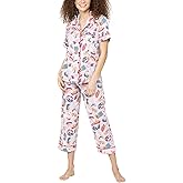 PajamaGram Cotton Pajamas For Women - Capri Pajamas For Women Set, 100% Cotton