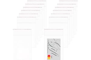 1000pcs 3" x 4" Cellophane Adhesive Bags Clear Self Sealing Earring Bags Small Cello Bags 1 Mil for Jewelry Soap Candies Bake