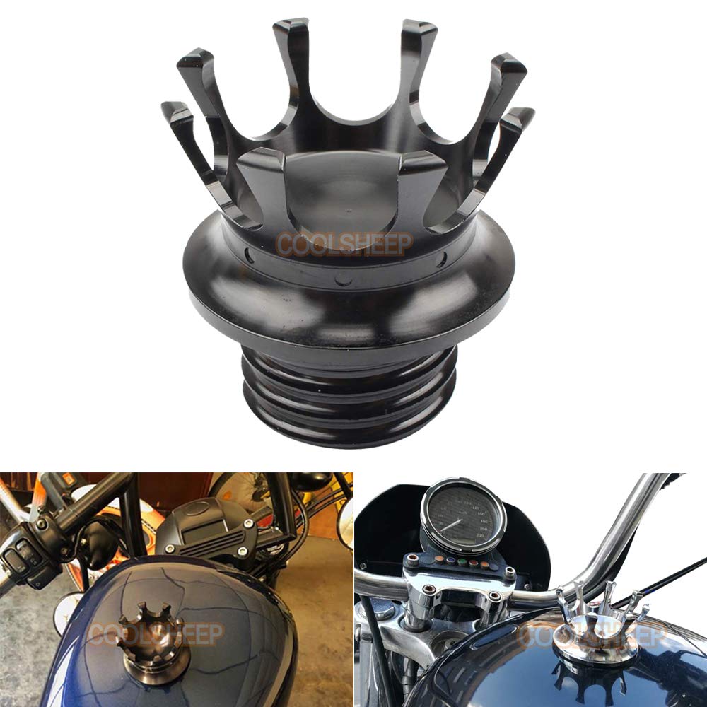 Coolsheep Motorcycle Gas Cap Fuel Tank 