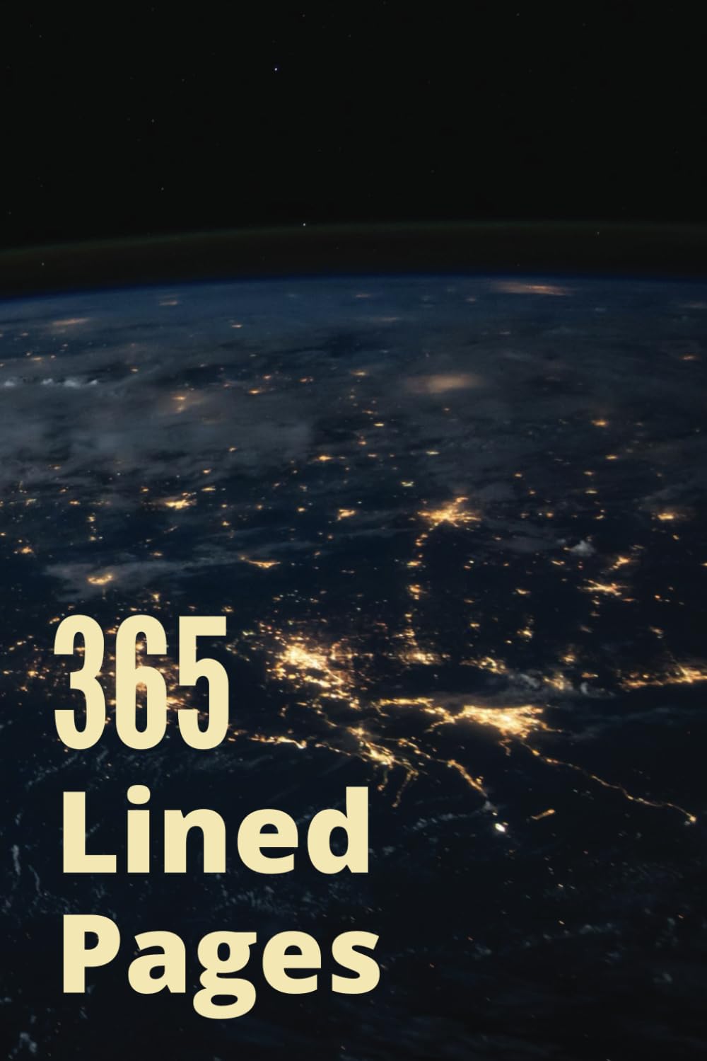 365 Lined Pages - Daily Productivity Planner