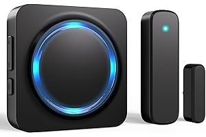 Door Sensor Chime for Door Opens, Door Entry Chime for Business/Home/Office/Store, 600 FT Range, 32 Chimes 5 Adjustable Volum