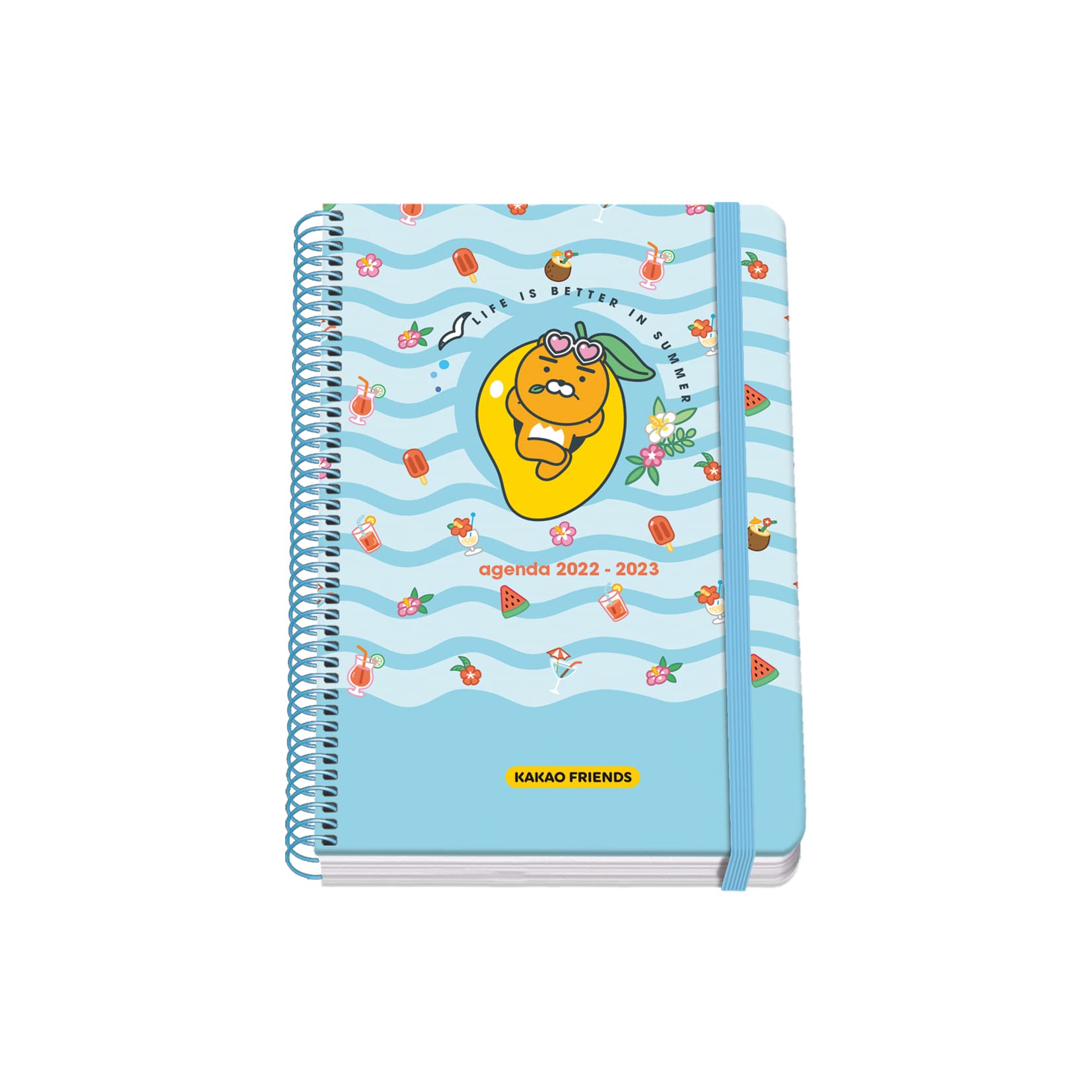 School Diary - A5 - S/V - Kakao Friends - Summer Holiday