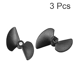 uxcell RC Boat CW Propeller 3.17mm Shaft 2 Vanes