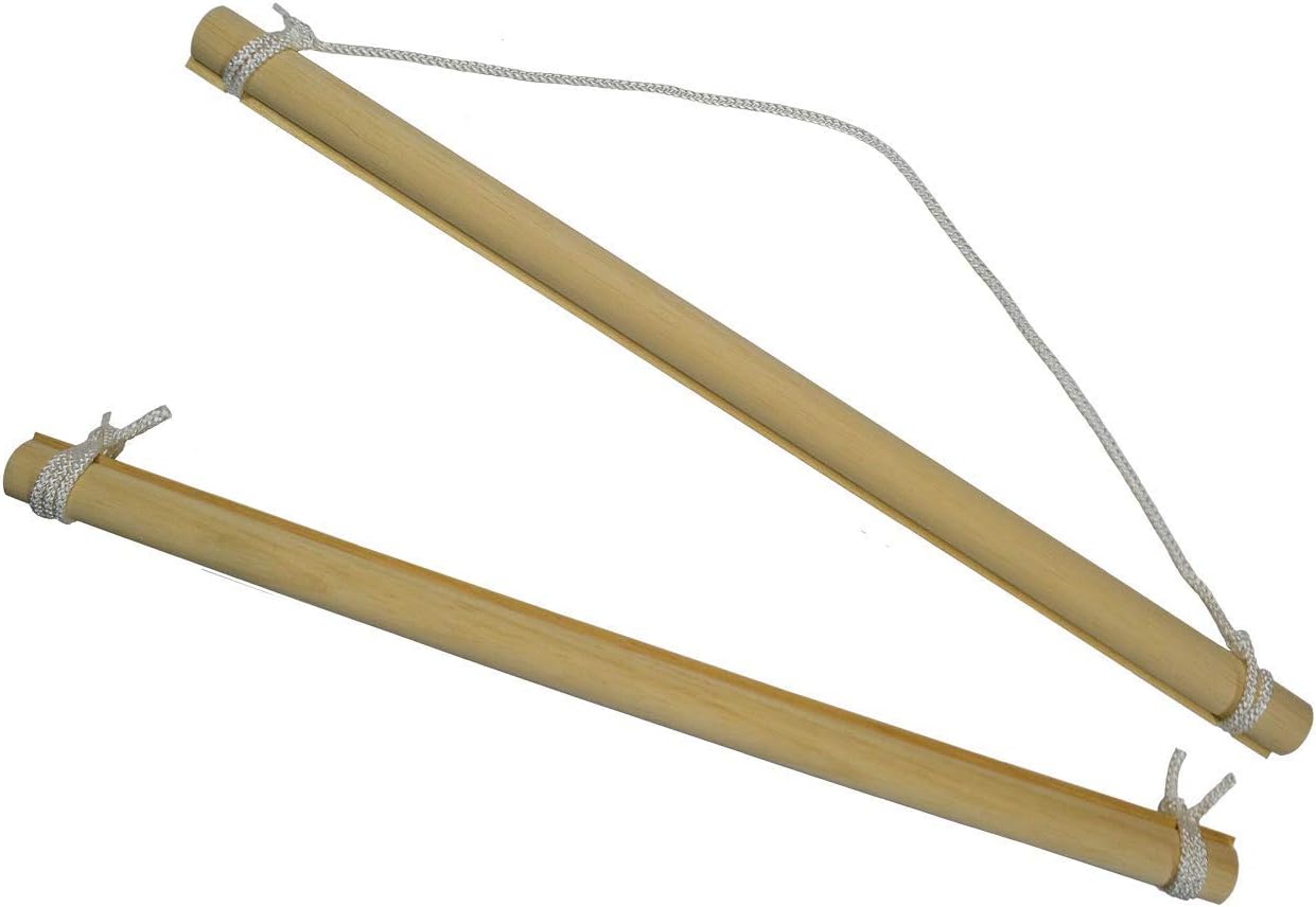 Tenugui Tapestry Wooden Wall Hanger Made in Japan (Natural Color)