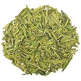 Dragon Well Long Jing Loose Leaf Chinese Tea - Hong Kong Tea Company Sourced Premium AAA Grade Ultra-Fine Green Tea - 4oz