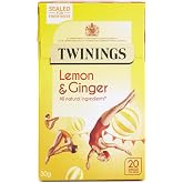 Twinings Herbal Tea Bags Lemon and Ginger - 20 Tea Bags2