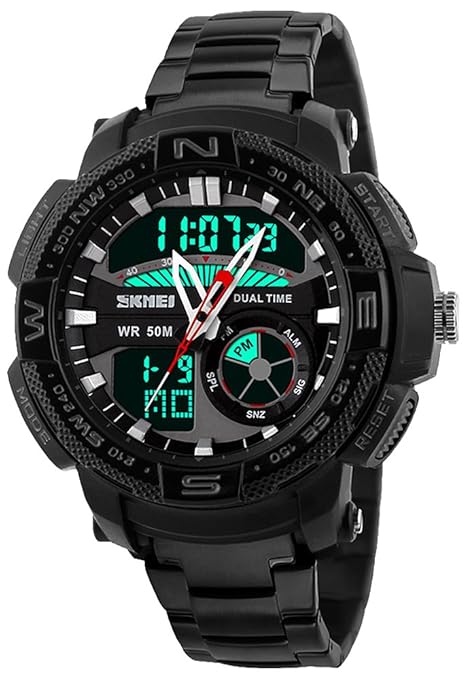Skmei Analog-Digital Multicolor Dial Mens Watch -HMWA05S069C0