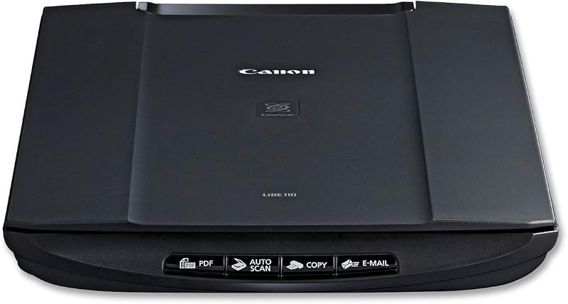 Canon CanoScan LIDE 110 Flatbed Scanner Black