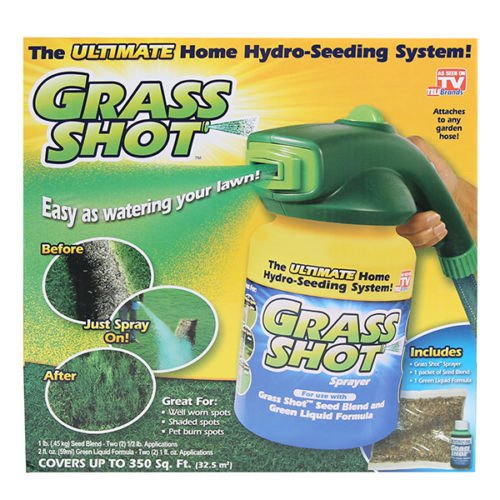 Liquid Lawn Seed Spray