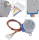 LiebeWH 5 Pcs 5V 4-Phase Rohs 28BYJ-48 Stepper Motor Micro Reduction 5-Wire view 3
