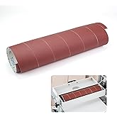 SCOTTCHEN Cloth Backed Drum Sander Sandpaper Rolls,3 Inch x 35 Feet,240 Grit, Ready-to-Wrap Ready-to-Cut Aluminum Oxide Sandpaper,Abrasive Paper Roll for Metalworking, Woodworker, Furniture Repair