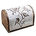 STORE INDYA Wooden Handmade Decorative Tree Of Life Wooden Jewelry Box Treasure Jewelry Organizer Keepsake Treasure Chest Trinket HolderWatch Box Gifts for her (Arts And Crafts)