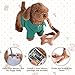 Jeffergarden Funny Electronic Plush Toys Musical Singing Walking Electric Toy Dog Pet Kids Child Gift Green Children Interactivethumb 3