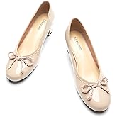 C.Paravano Block Heels | Pumps Shoes Women | Women's Pumps | Chunky Heels for Women (Camel,9)