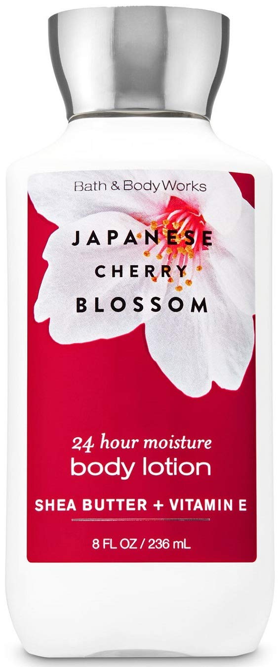 Bath & Body Works Japanese Cherry Blossom Set - Shower Gel 10 oz, Fragrance Mist 8 oz, Body Lotion 8 oz : Other Products : Beauty