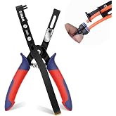 SENGKAI Air Line Pliers 1/4", 5/16" Push to Connect Fittings Removal Tool | Disconnect Tool for 6mm 8mm Quick Connect Air Hose Fittings, Release Pliers for Push-Fit Pneumatic Connectors