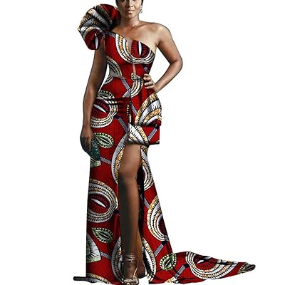 BintaRealWax Womens Elegant One Shoulder African Nigeria | Ubuy