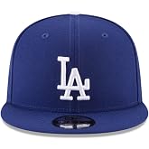 New Era 100% Authentic MLB Los Angeles Dodgers Royal Blue ot Black Hat/White Script Letters Logo 950 9Fifty Cap Hat OSFA (Royal Blue with White LA)