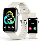 Smart Watch Fitness Tracker (Answer/Make Call), 24/7 Heart Rate Spo2 Blood Pressure Monitor Sleep Tracker, 114 Sports Modes Pedometer Calorie Step Tracker, Waterproof Activity Tracker for Men Women