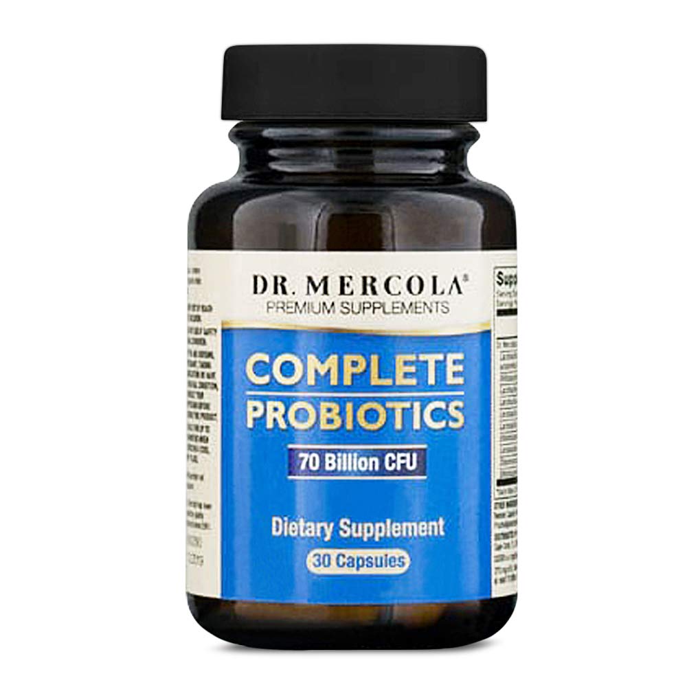 Dr. Mercola Complete Probiotics 30 Day Supply Daily Probiotic