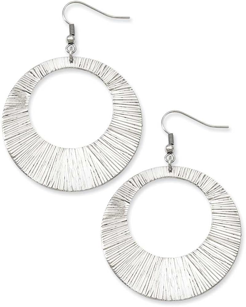 chisel stainless steel earrings