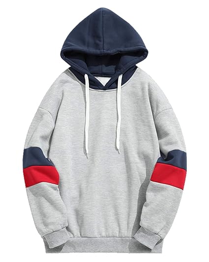 fleece drawstring hoodie