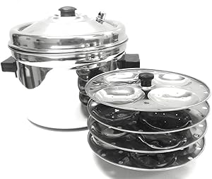 Happy Home Stainless Steel Idli Cooker Idli Maker (4 Rack)