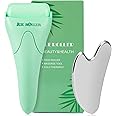 Ice Roller and Gua Sha Skin Care Tool Set, Face Roller for Women, Gua Sha Tool for Face, Facial Skin Care Kits for Puffiness Reducing Muscle Relaxing Wrinkles Relieving, Self Care Gift for Women