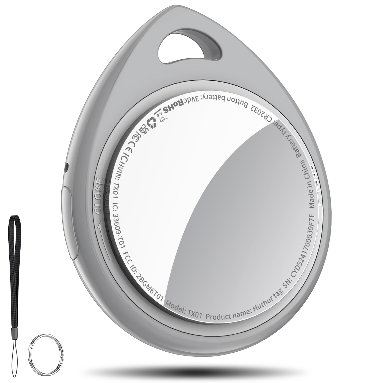 QCOQ Air Tracker Tag, Bluetooth Item Finder Work
