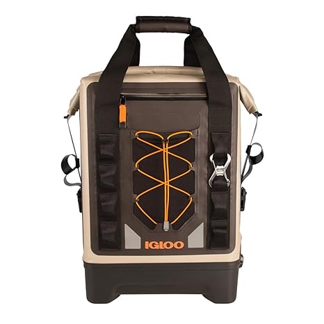 IGLOO Welded Sportsmans Backpack - Tan, Black, Orange Bolsa ...