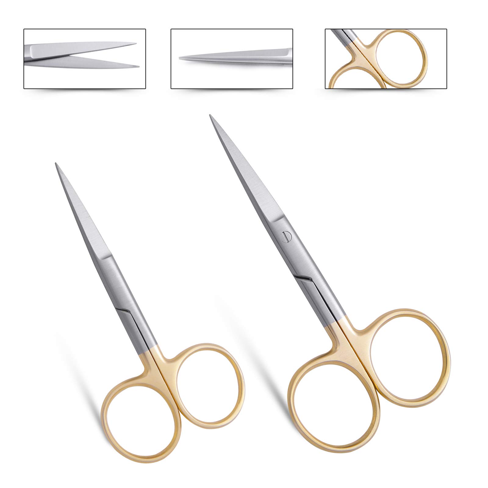 The Fly-Tying Den - Premium Hair Scissors 5" - Straight