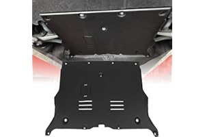 EZREXPM Aluminum Front Skid Plate Fits for Tesla Model 3 2017-2025 & Tesla Model Y 2020-2025 Guard Plate Under Engine Guard Cover Chassis