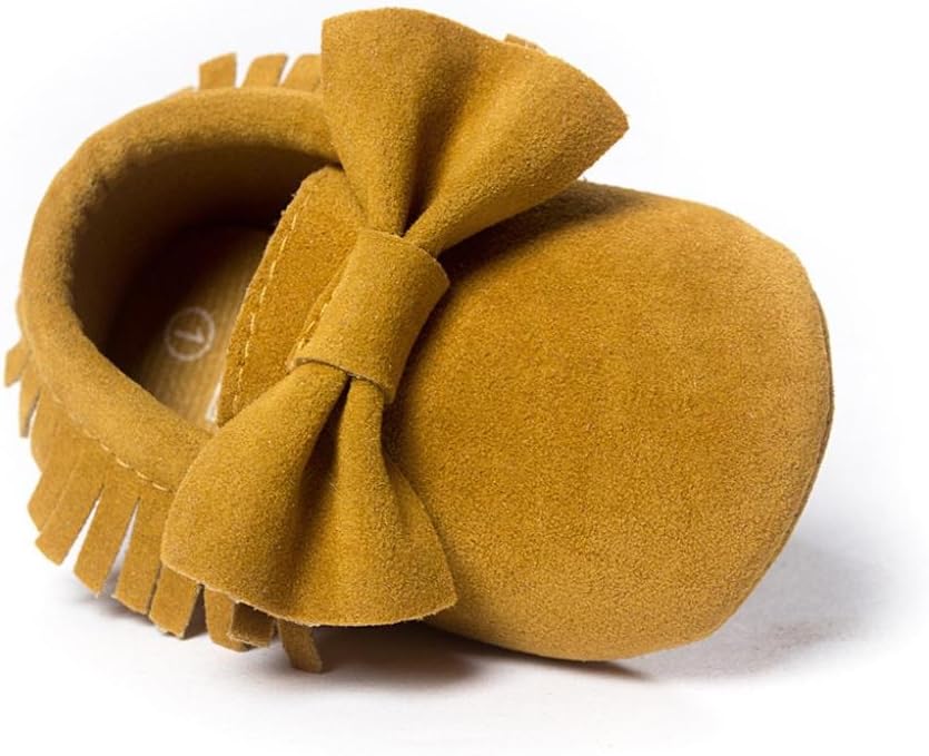Baby Shoes, Dorame Baby Crib Tassels Bowknot Shoes Toddler Sneakers