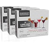 Bartesian 24-Pack Lemon Drop Variety Pack Capsules for Cocktail Machine &ndash; Home Bar Mixology Cocktails Mix Pod Capsule Set To Use With the Bartesian Cocktail Drink Maker Machine
