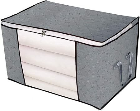 C-ku 84L Aufbewahrungstasche Kleideraufbewahrung Faltbare Groß