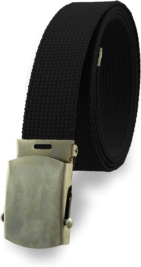Cargo Cotton Military  Belt Made in USA By Thomas Bates Amazon.co