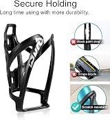 QINIFIFY Bike Bottle Holder and 750ML Bottle Set Universal Cage view 5