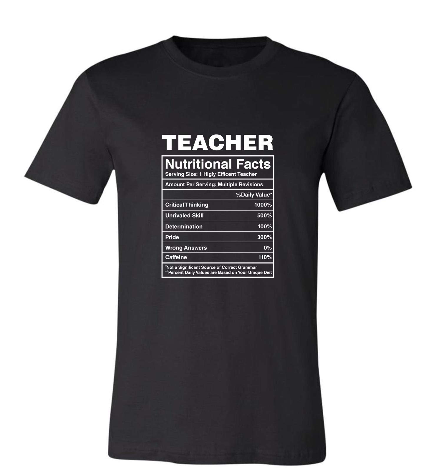 Tea Gift Nutritional Facts Gag Gifts Funny S T Shirt