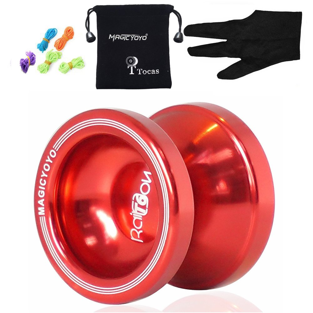 Magicyoyo Yostyle T6 Arco iris de aluminio profesional yoyos Yoyo bola
