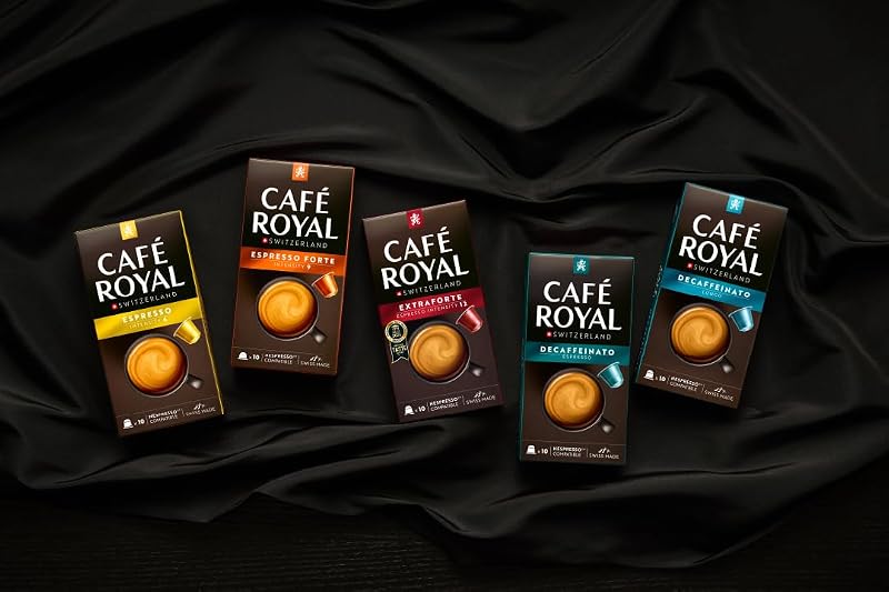 Ristretto - Cápsulas para cafetera Nespresso (100 unidades, intensidad 9/10, con certificado UTZ, de aluminio)