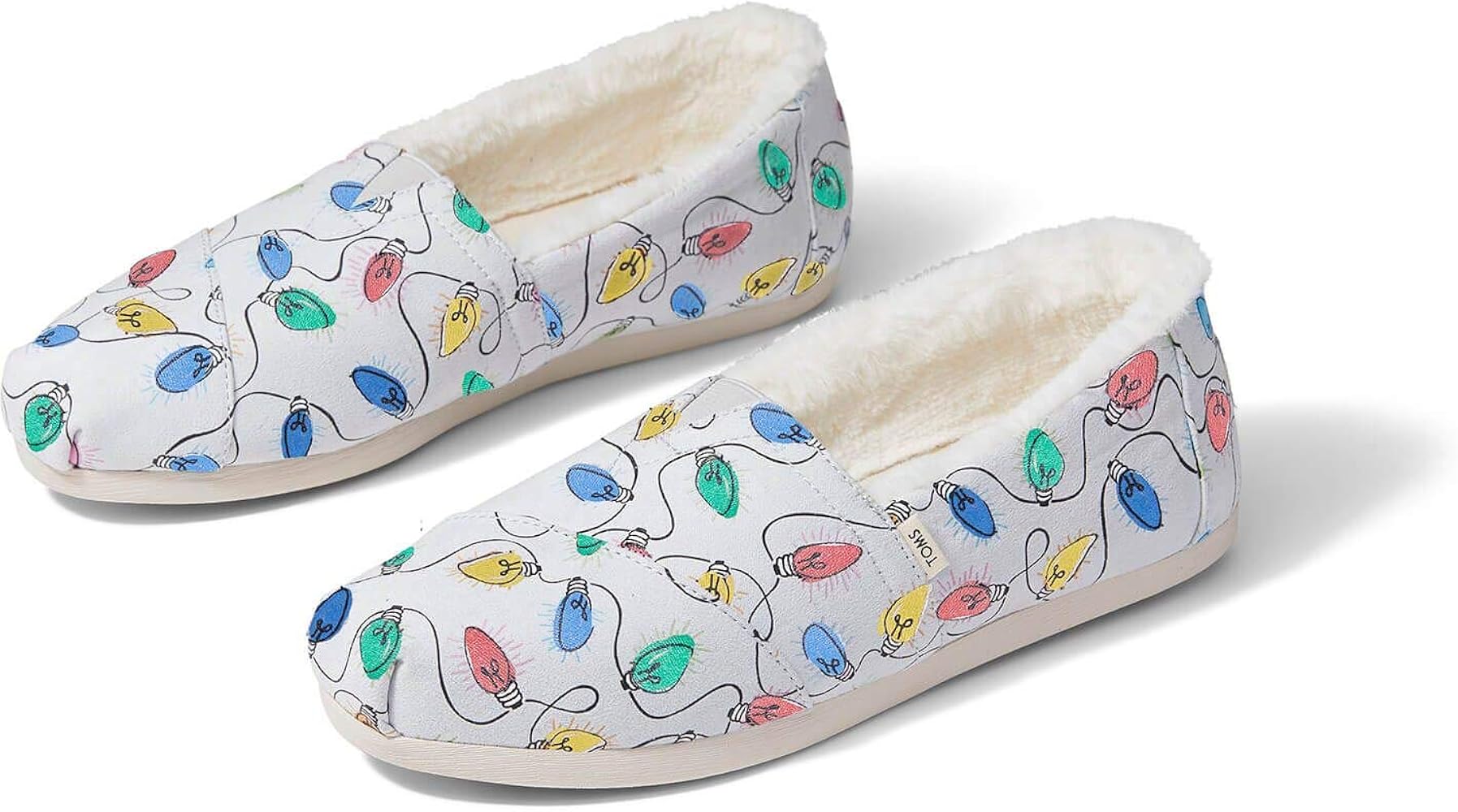 toms glow in the dark slippers