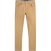 Lucky Brand Boys' Skinny Fit Stretch Twill Pants, 5-Pocket Style, Zipper Fly & Button Closure, Kelp, 20