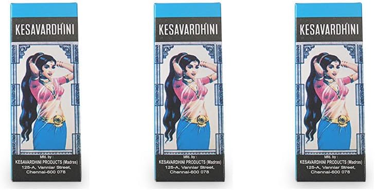 Kesavardhini Products Kesavardhini Hair Oil - Grows Healthy Hair - Economy Pack 200ml (8 x 25ml), 25 ml (Pack of 8)