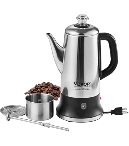 Amazon.com: Presto 6-Cup Stainless Steel Coffee Maker, 2822: Home & Kitchen