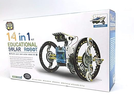 educational solar robot
